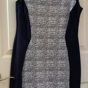 Elegant Black and Gray Women's Dress